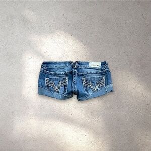 Vigoss Low-Mid Micro Denim Shorts